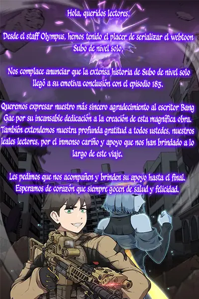 Subo de nivel solo > Capitulo 183.05 > Page 01