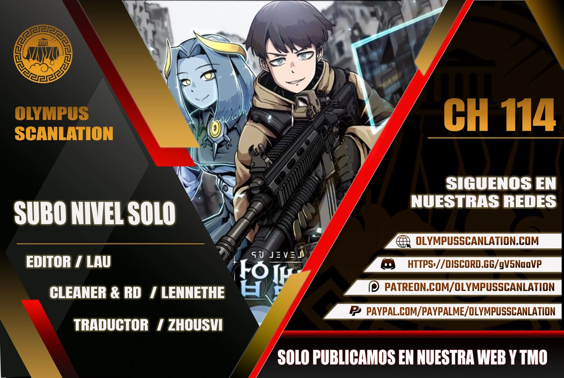 Subo de nivel solo > Capitulo 114 > Page 01