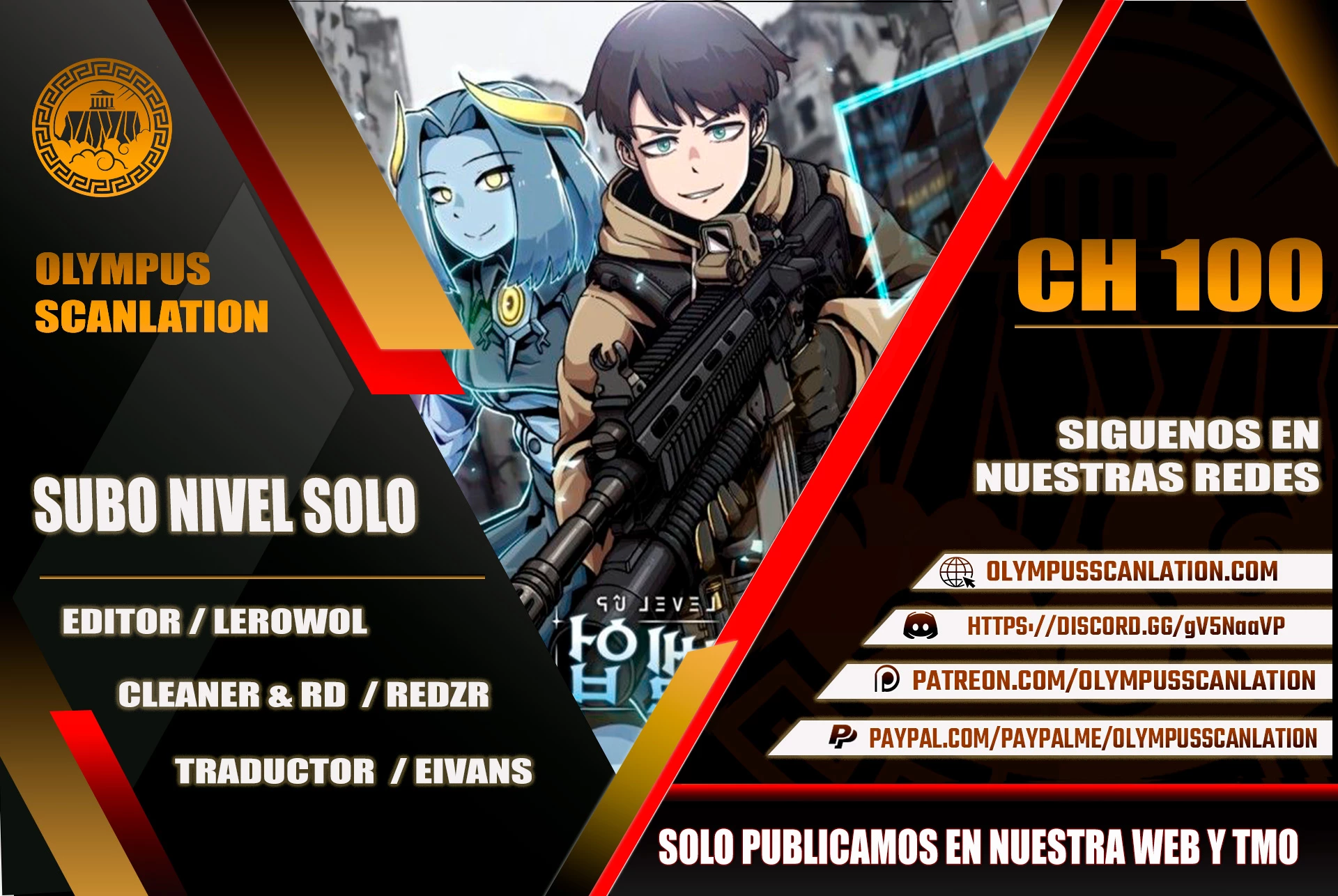 Subo de nivel solo > Capitulo 100 > Page 01