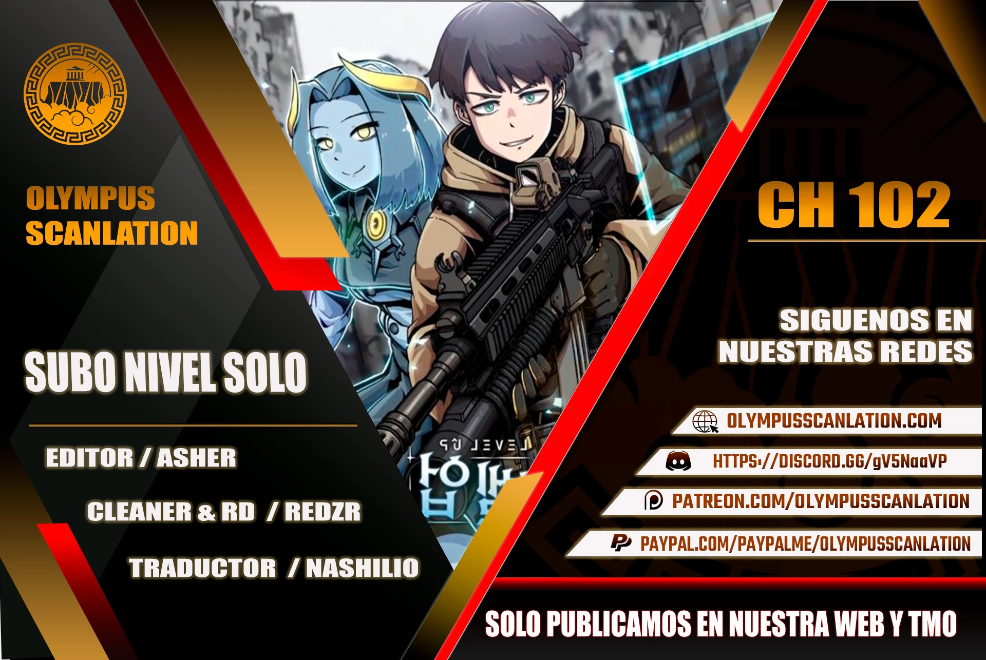 Subo de nivel solo > Capitulo 102 > Page 01