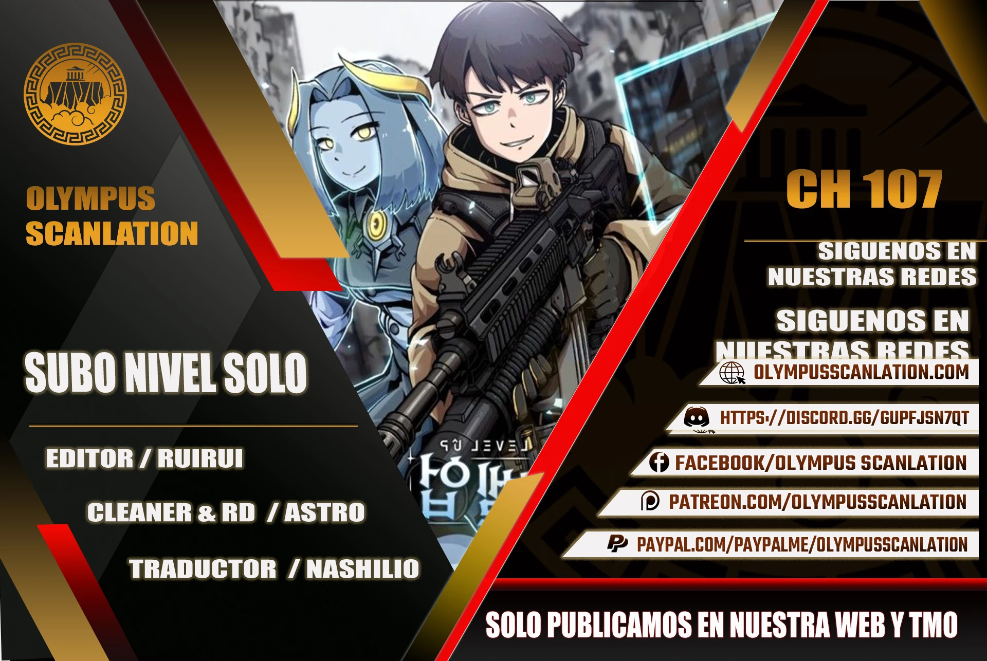 Subo de nivel solo > Capitulo 107 > Page 01