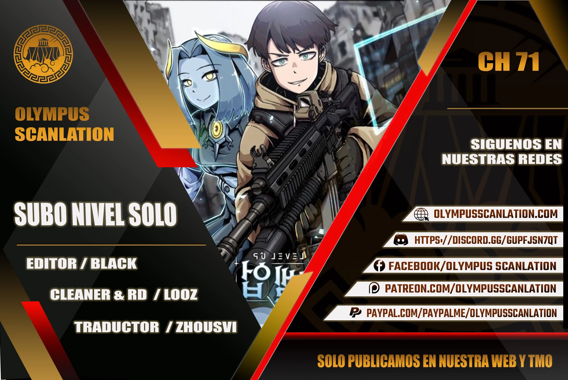 Subo de nivel solo > Capitulo 71 > Page 01