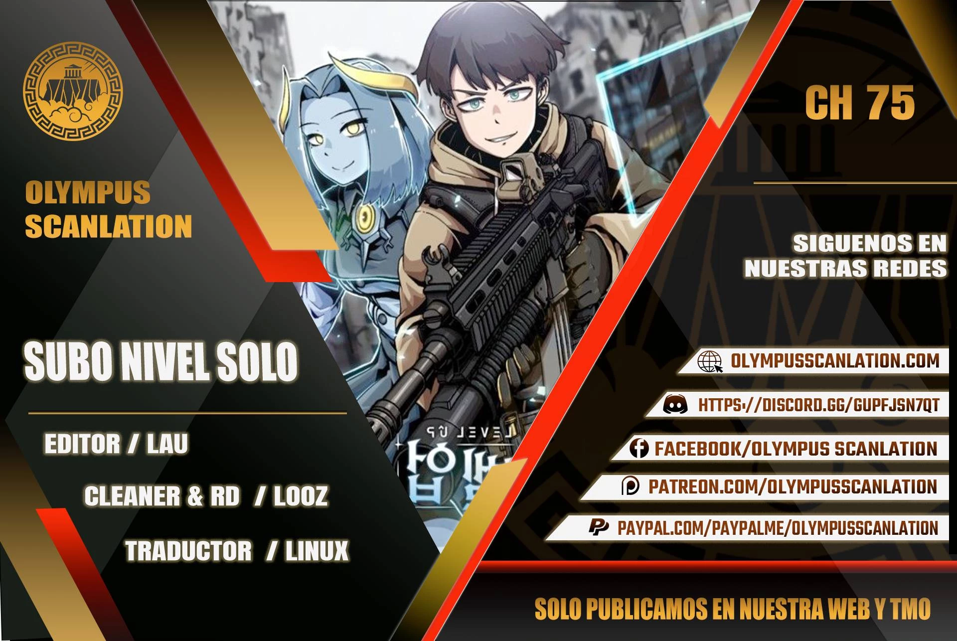 Subo de nivel solo > Capitulo 75 > Page 01
