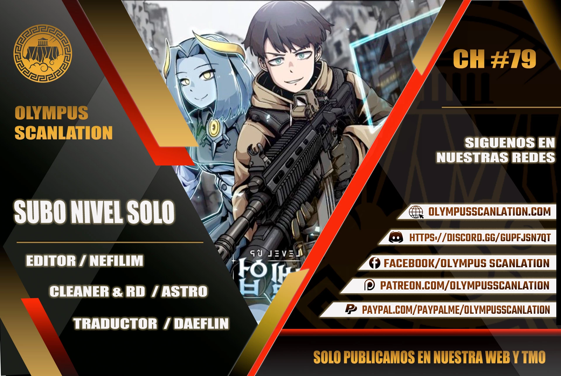 Subo de nivel solo > Capitulo 79 > Page 01