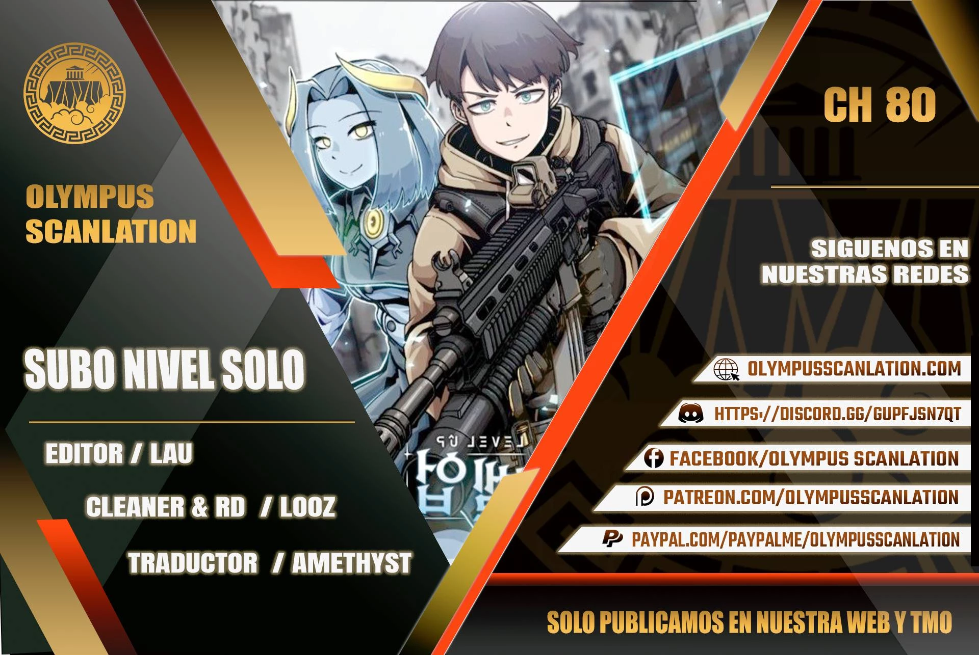 Subo de nivel solo > Capitulo 80 > Page 01