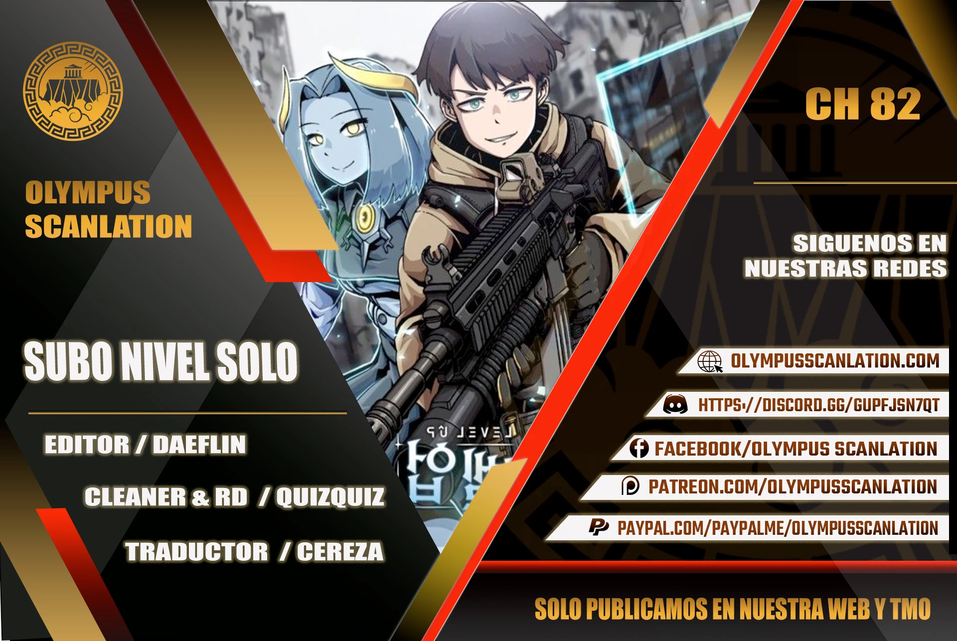 Subo de nivel solo > Capitulo 82 > Page 01