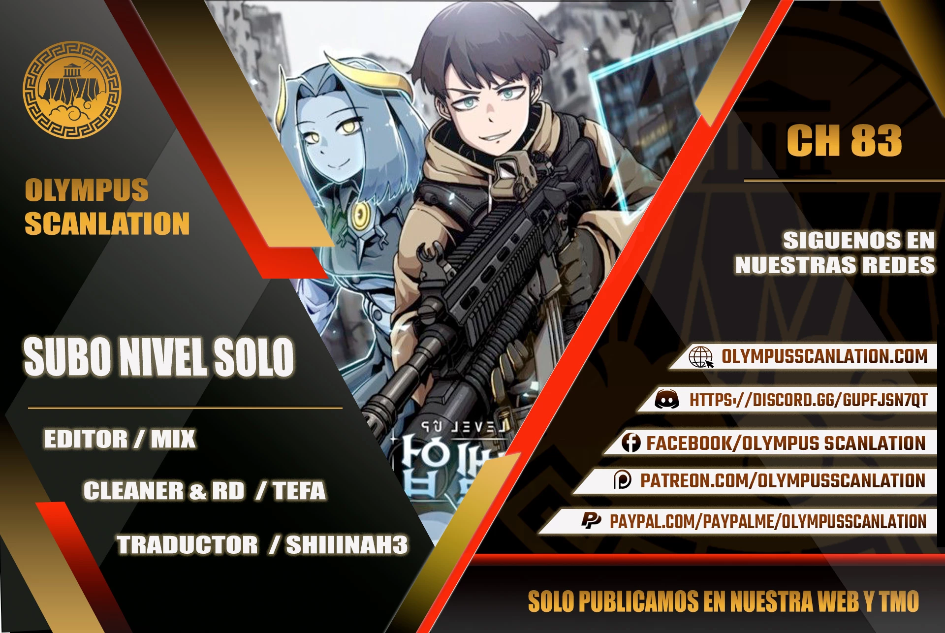 Subo de nivel solo > Capitulo 83 > Page 01