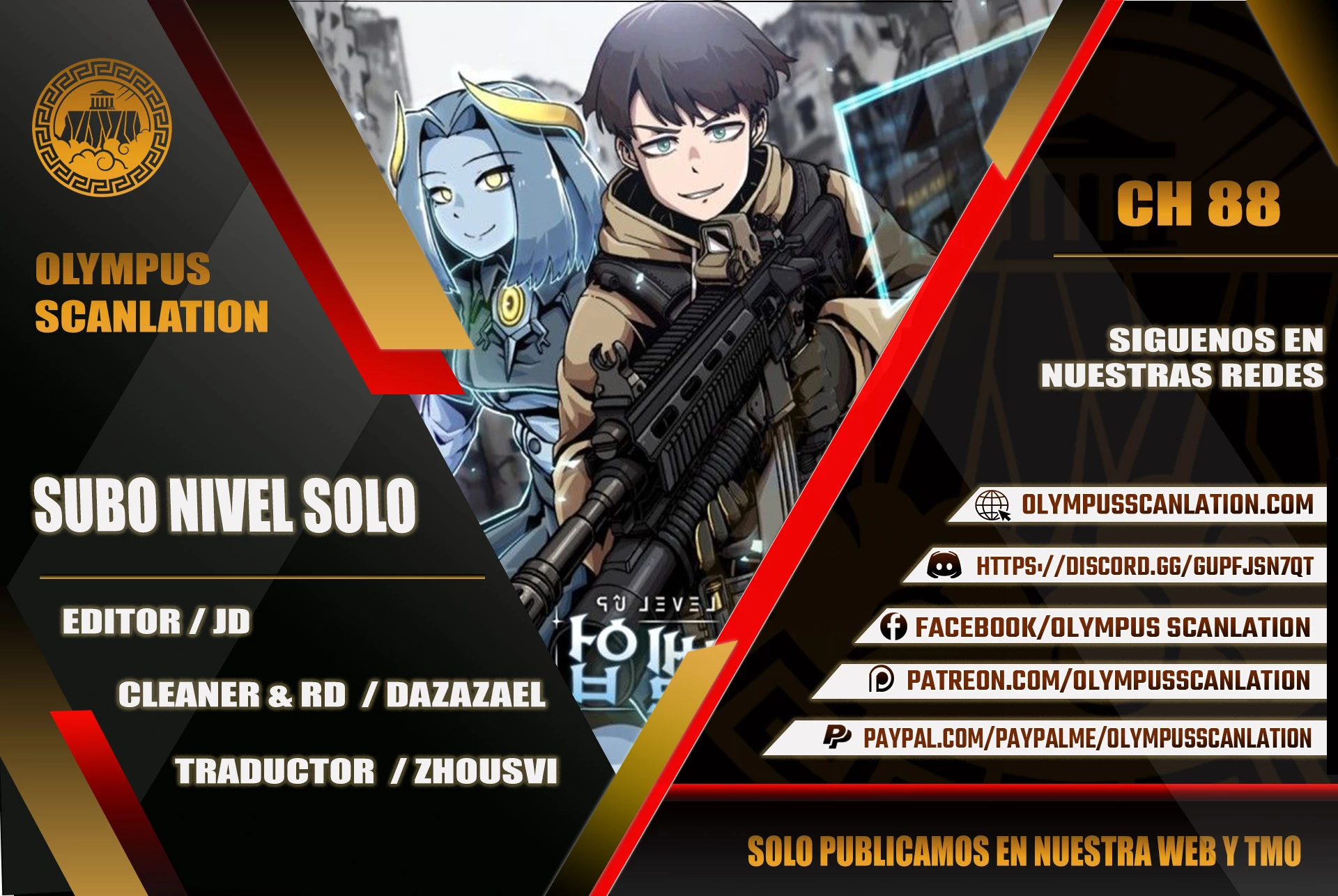 Subo de nivel solo > Capitulo 88 > Page 01