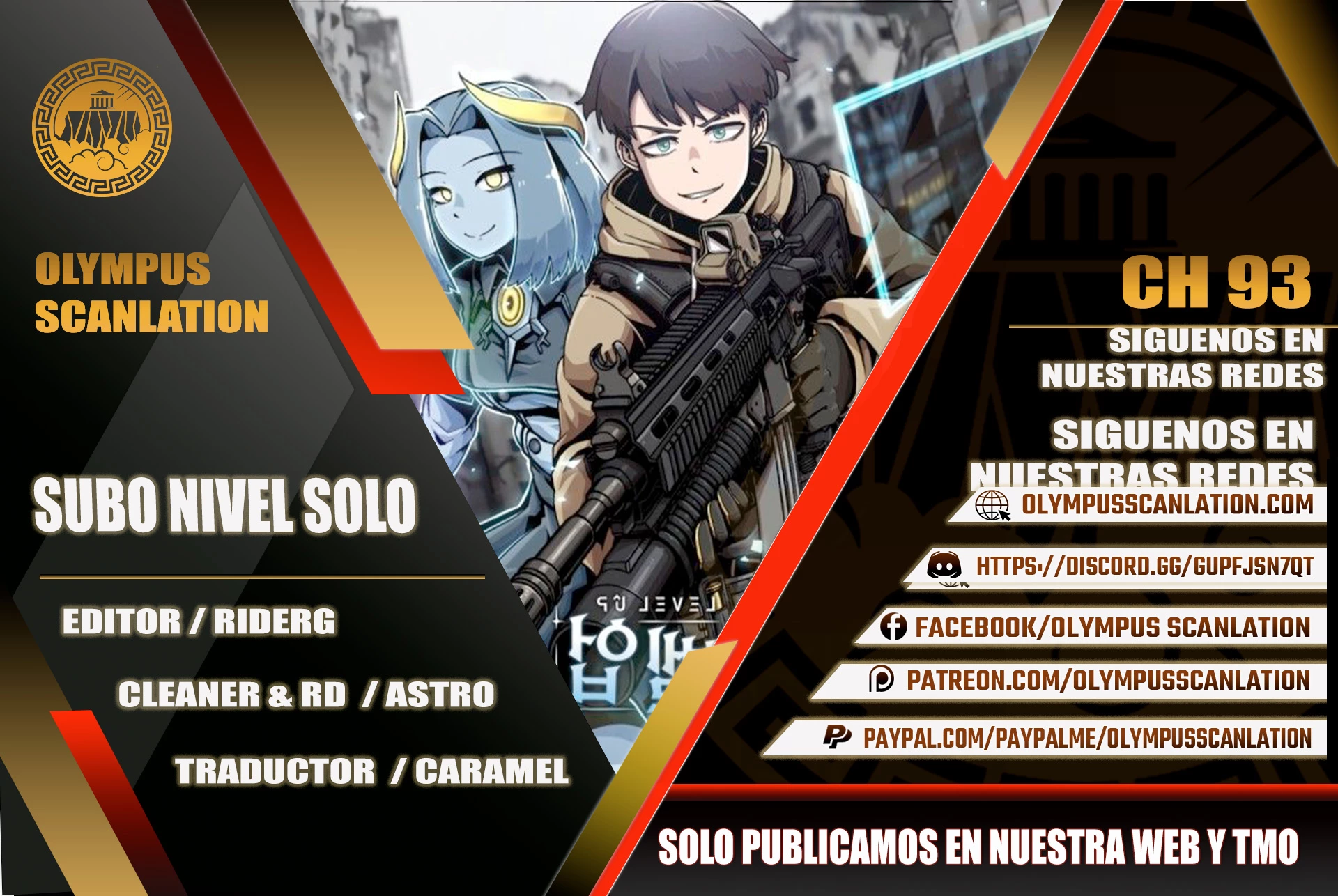 Subo de nivel solo > Capitulo 93 > Page 01