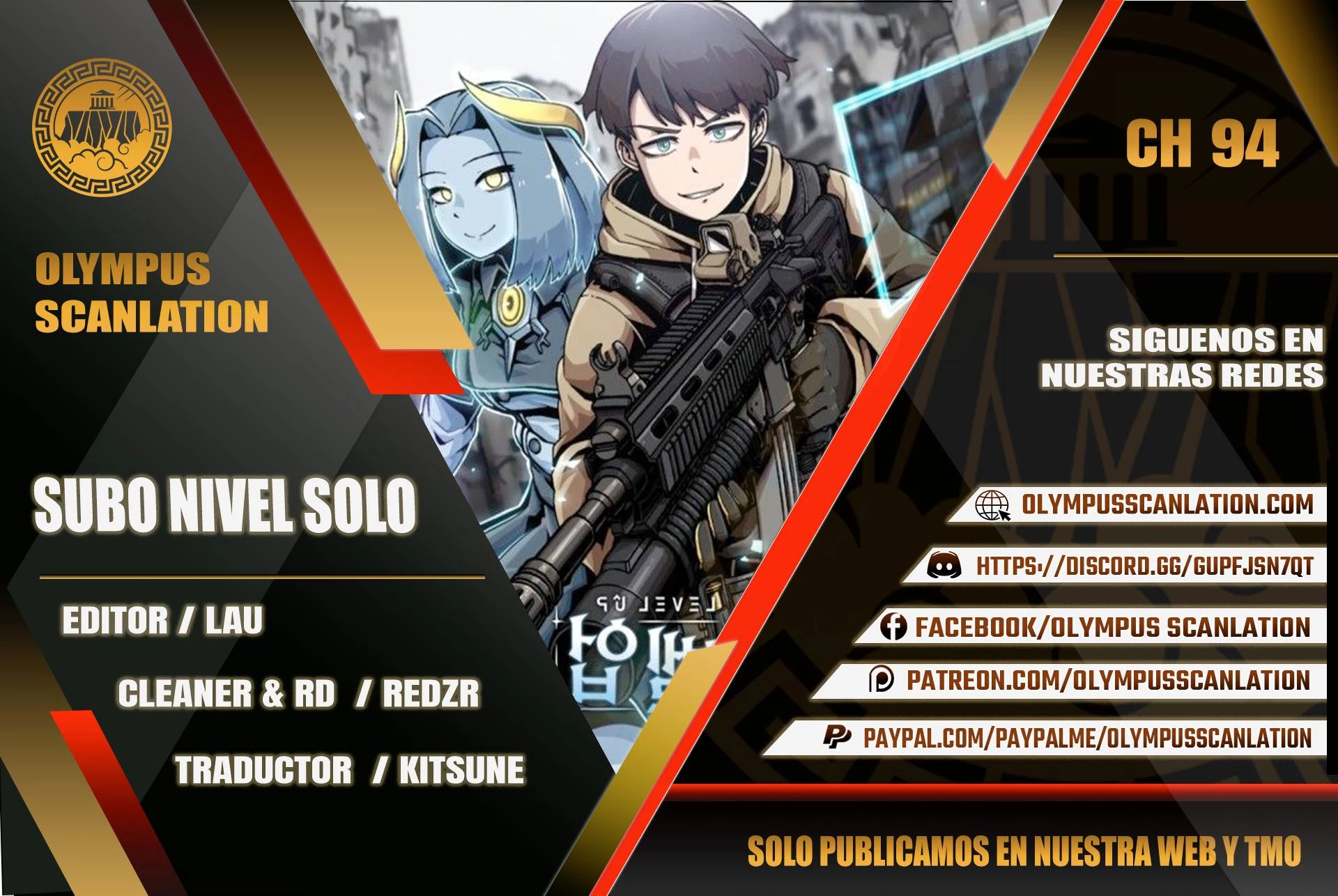 Subo de nivel solo > Capitulo 94 > Page 01