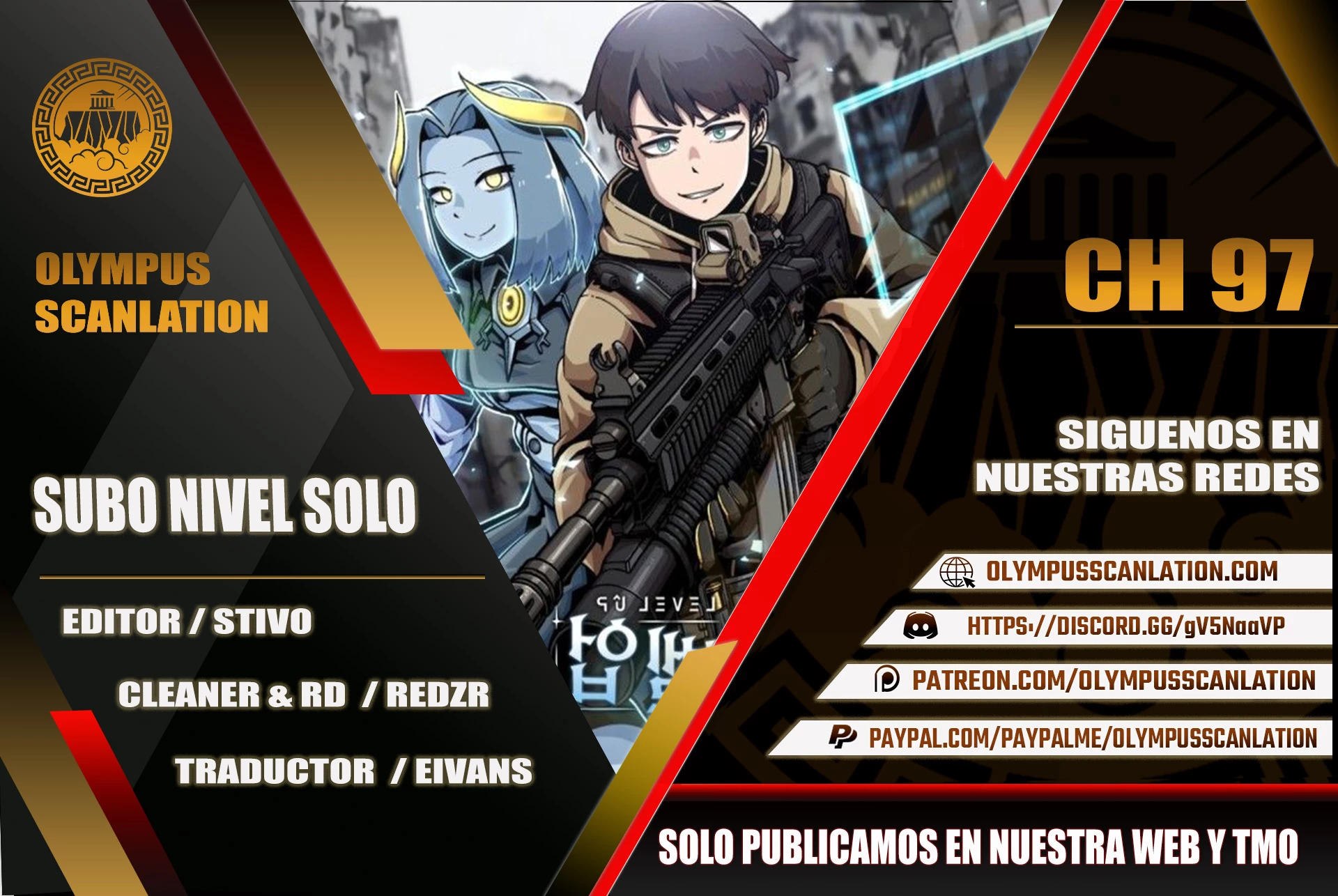 Subo de nivel solo > Capitulo 97 > Page 01