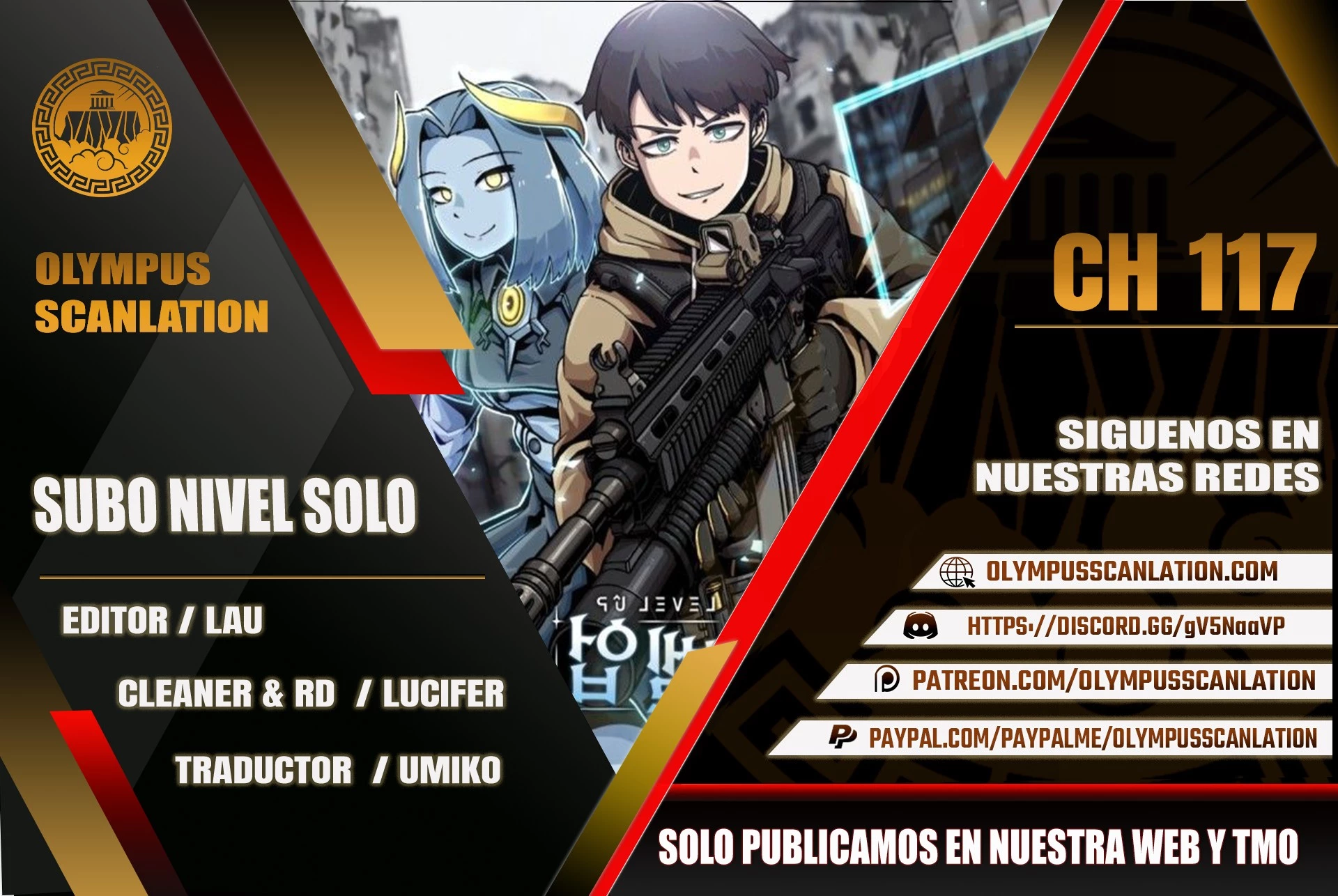 Subo de nivel solo > Capitulo 117 > Page 01