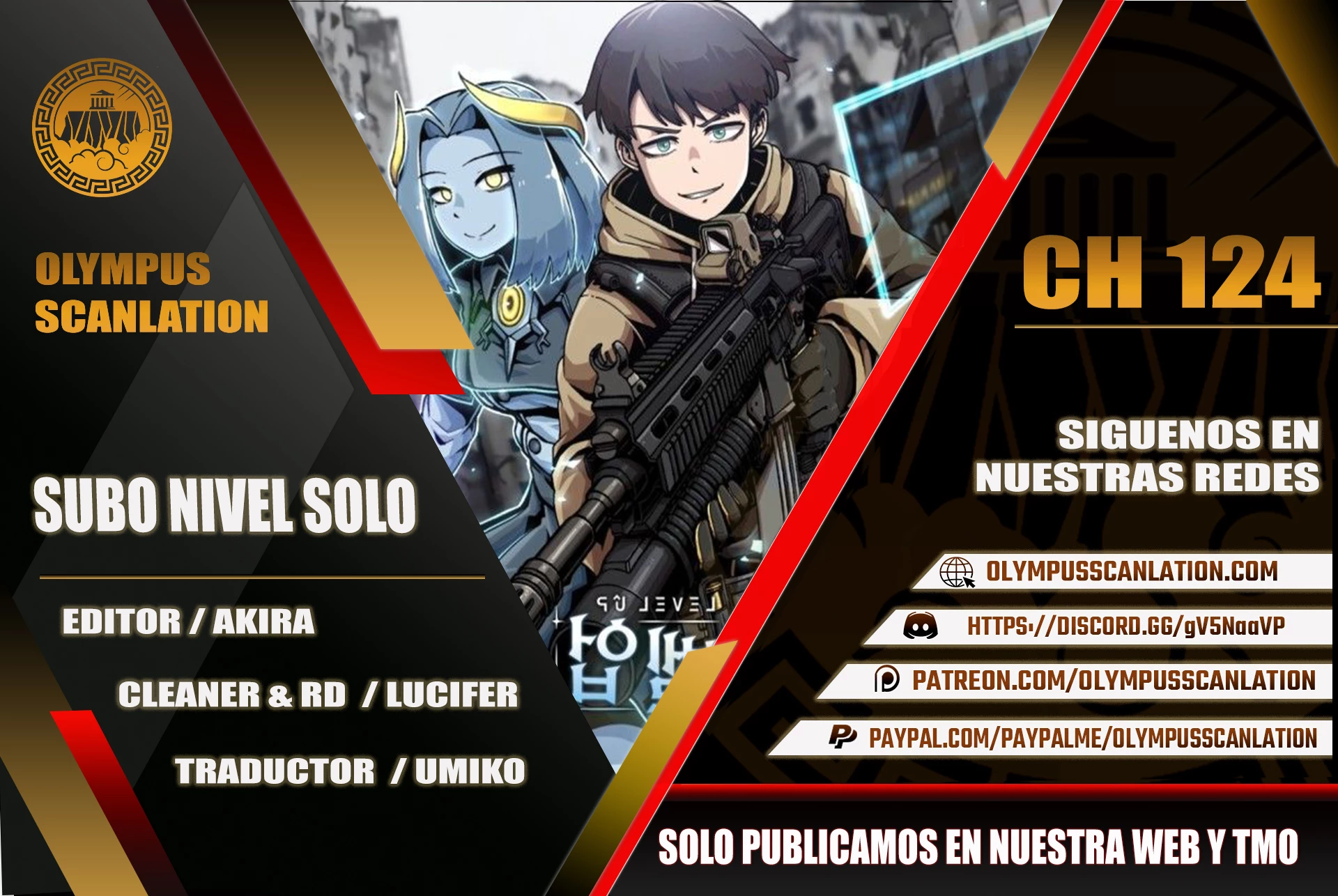 Subo de nivel solo > Capitulo 124 > Page 01