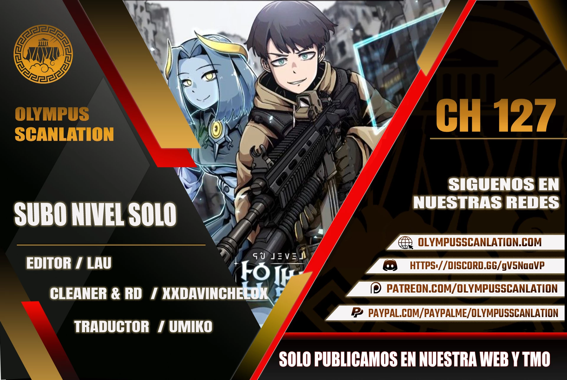 Subo de nivel solo > Capitulo 127 > Page 01