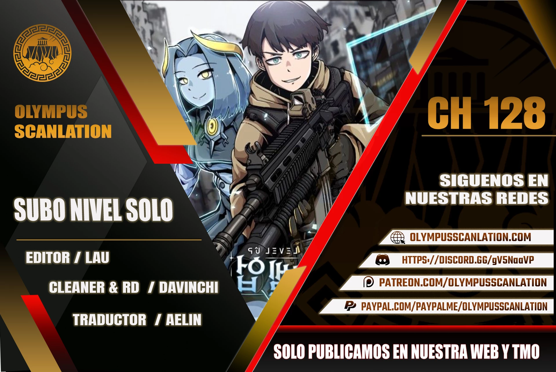 Subo de nivel solo > Capitulo 128 > Page 01