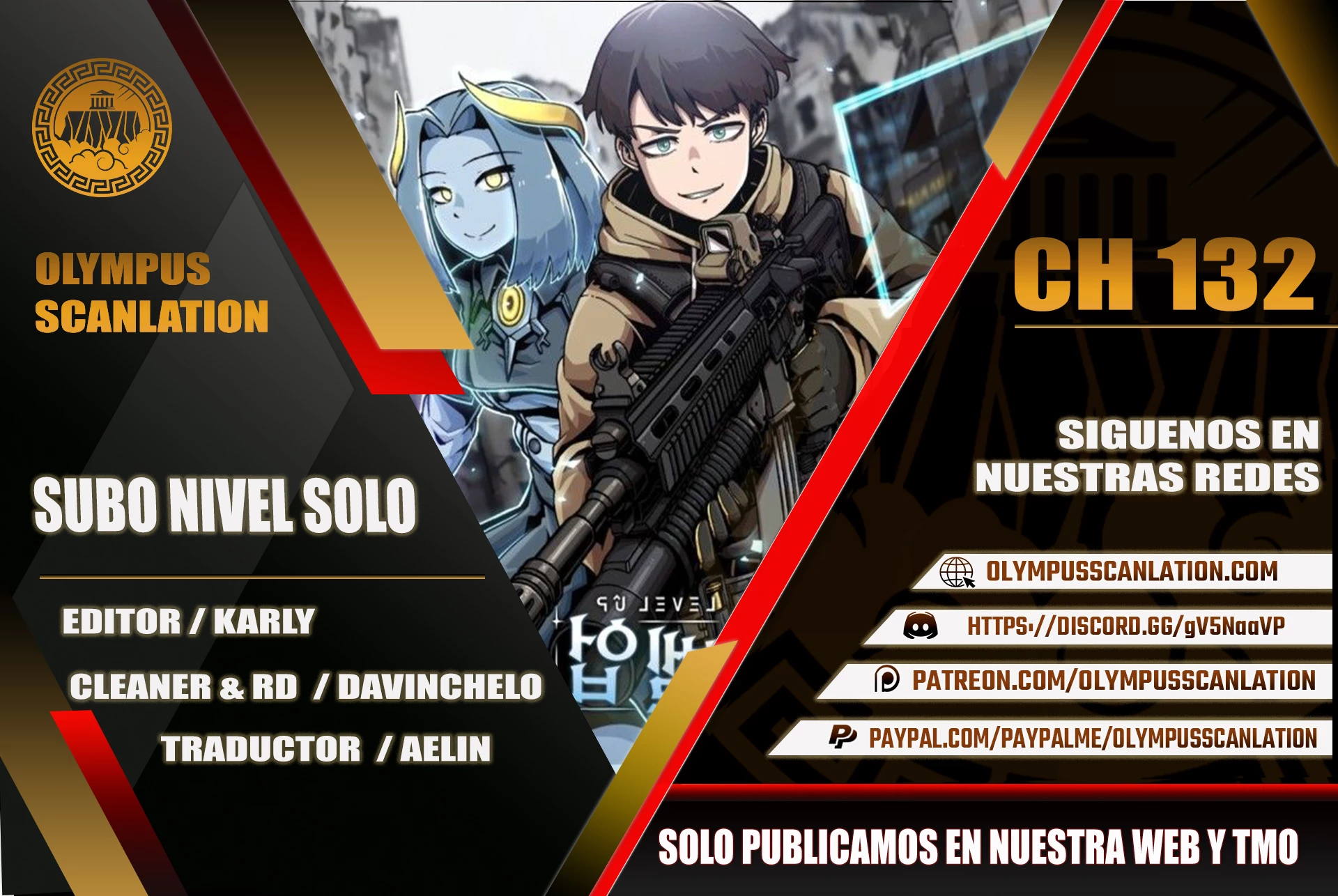 Subo de nivel solo > Capitulo 132 > Page 01