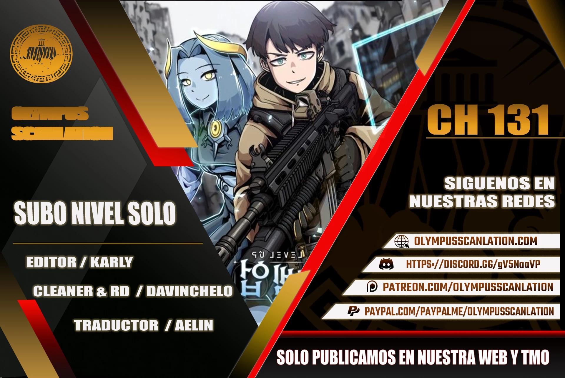 Subo de nivel solo > Capitulo 131 > Page 01