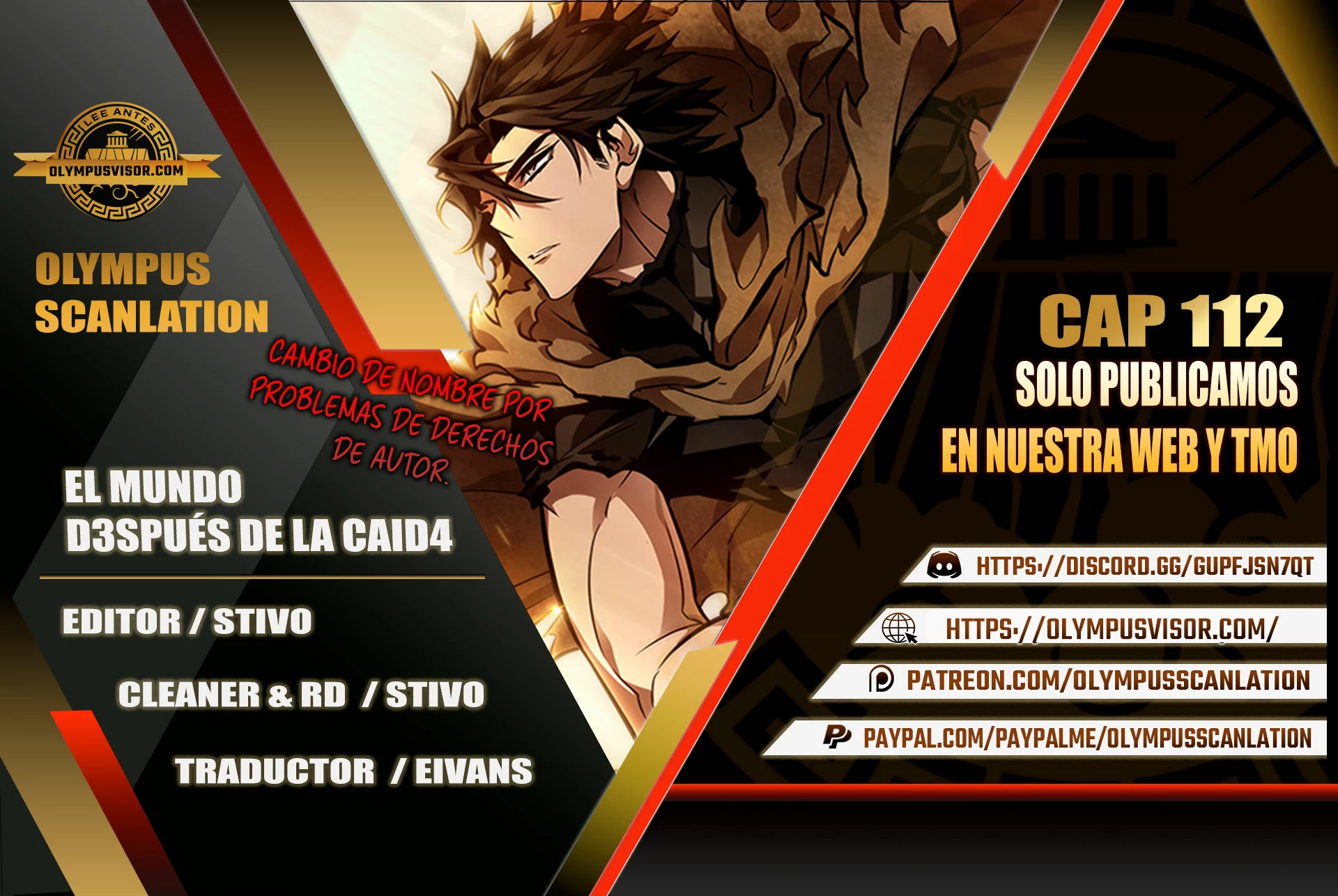 EL MUNDO DESPUES DEL FIN > Capitulo 112 > Page 01