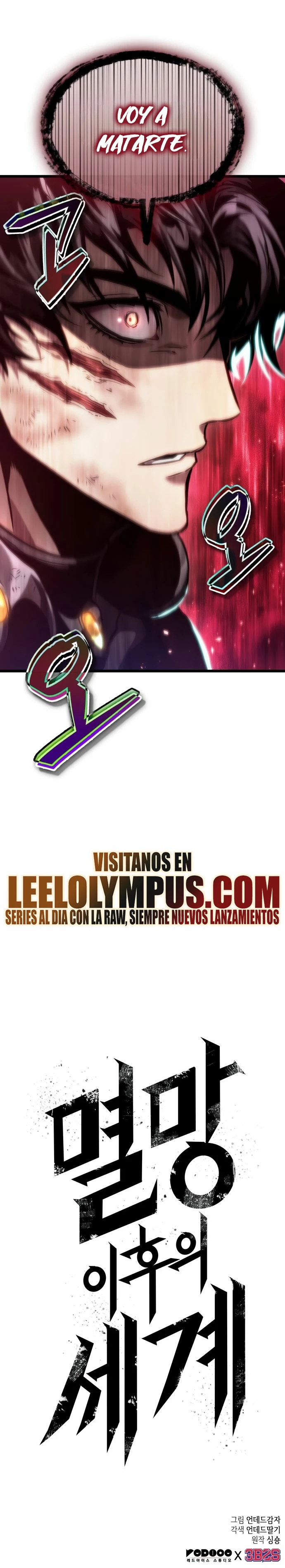 EL MUNDO DESPUES DEL FIN > Capitulo 128 > Page 321