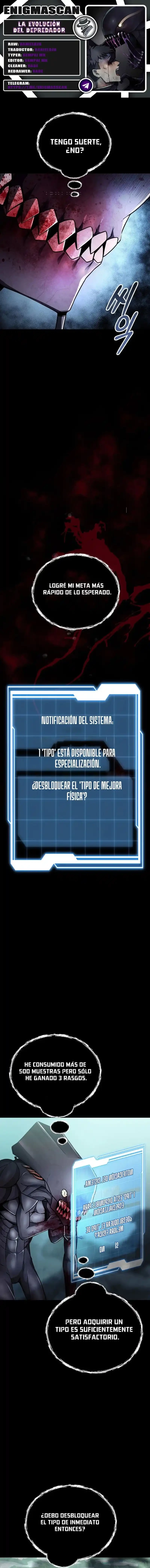 La Evolución del Depredador > Capitulo 32 > Page 01