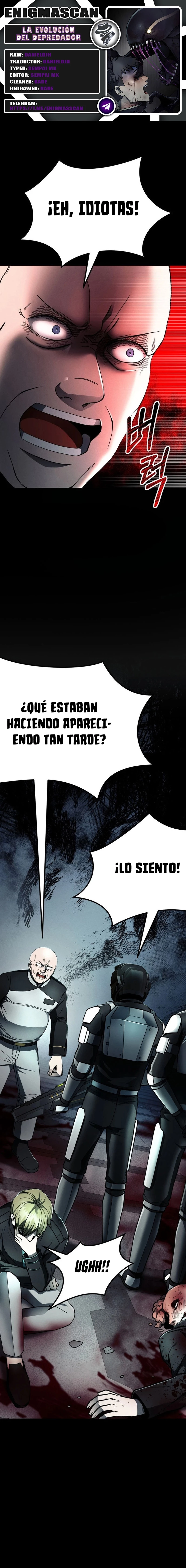La Evolución del Depredador > Capitulo 15 > Page 01