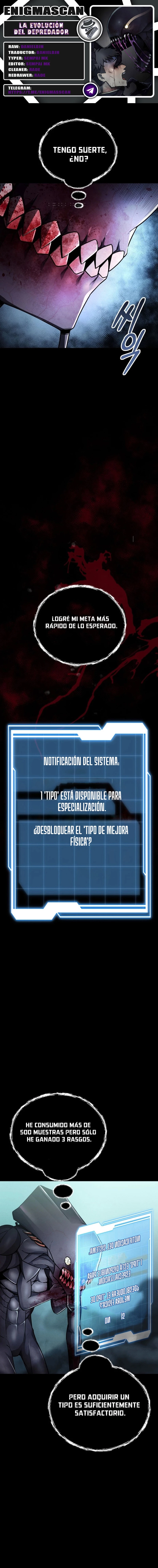 La Evolución del Depredador > Capitulo 16 > Page 01