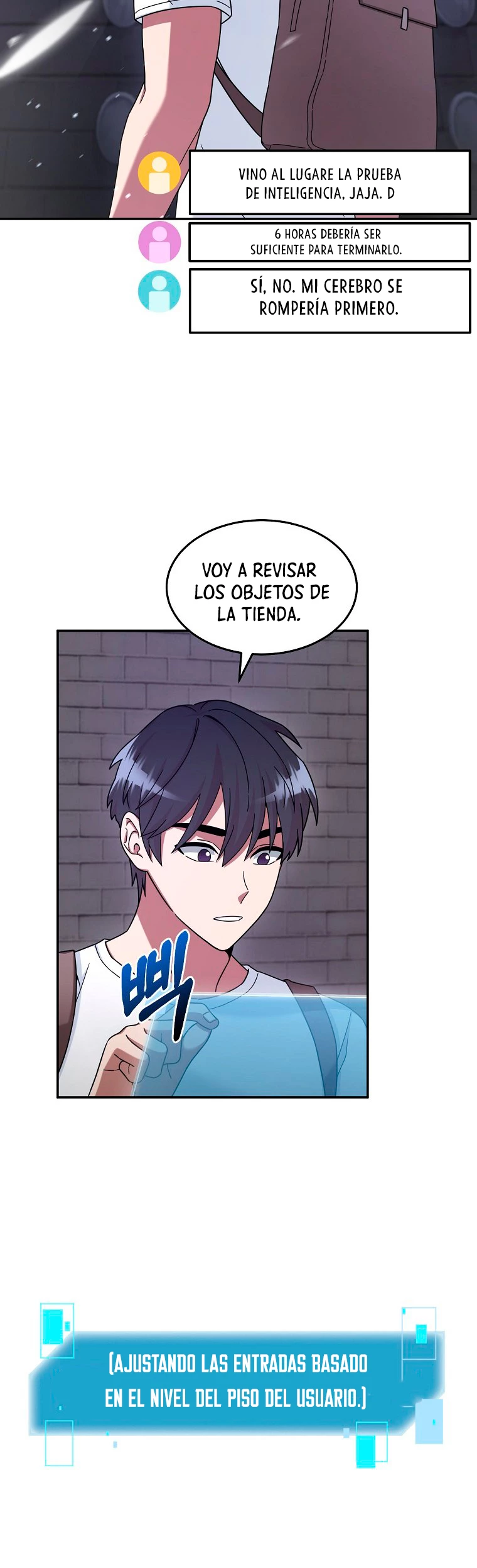 El Novato es Muy Fuerte > Capitulo 8 > Page 221