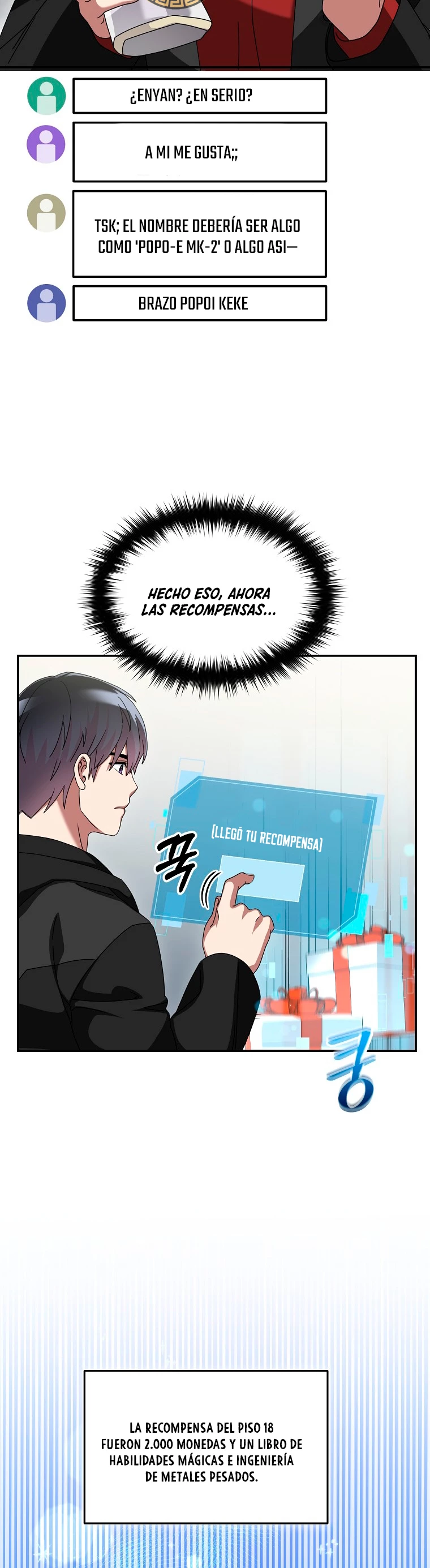 El Novato es Muy Fuerte > Capitulo 85 > Page 351