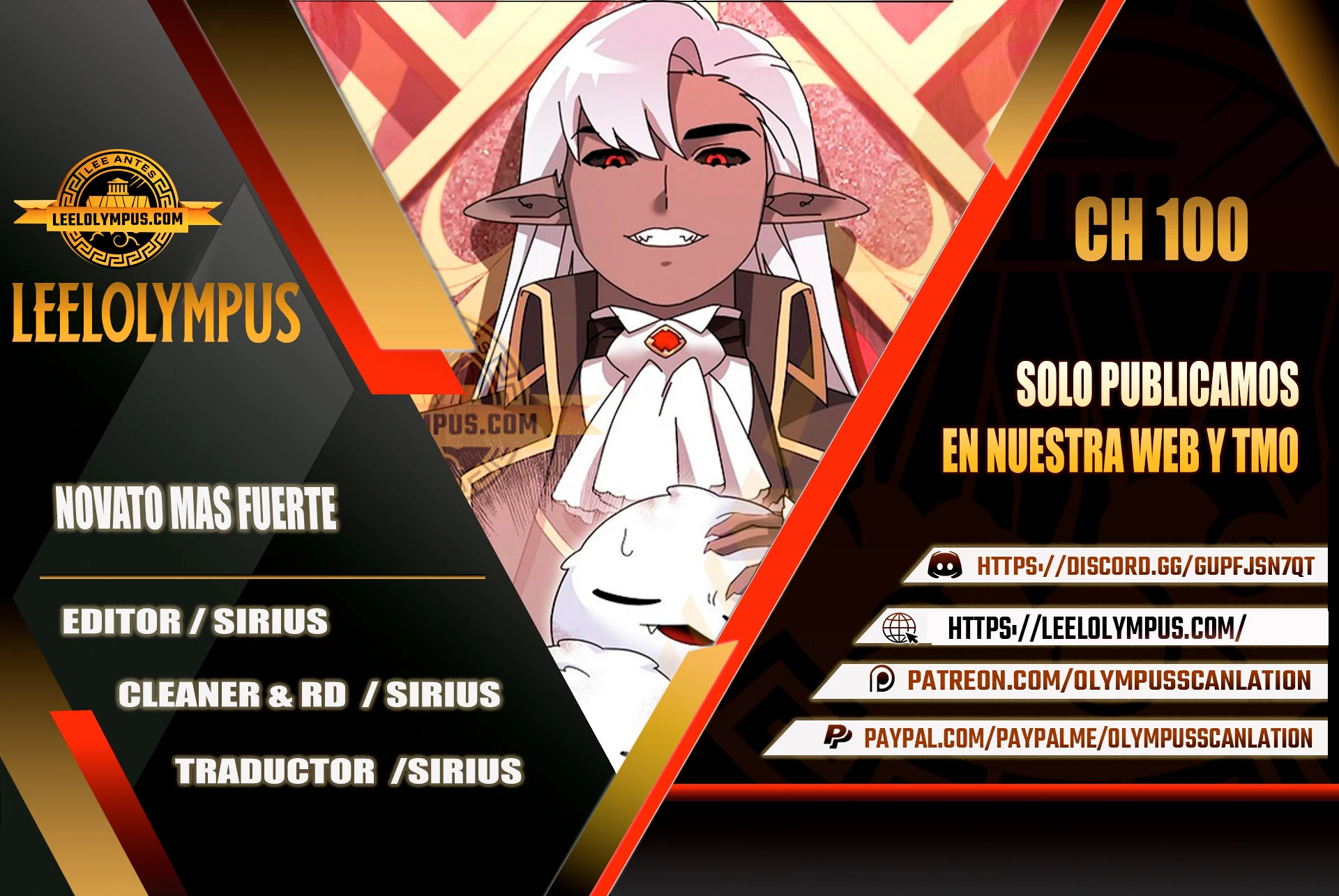 El Novato es Muy Fuerte > Capitulo 100 > Page 01