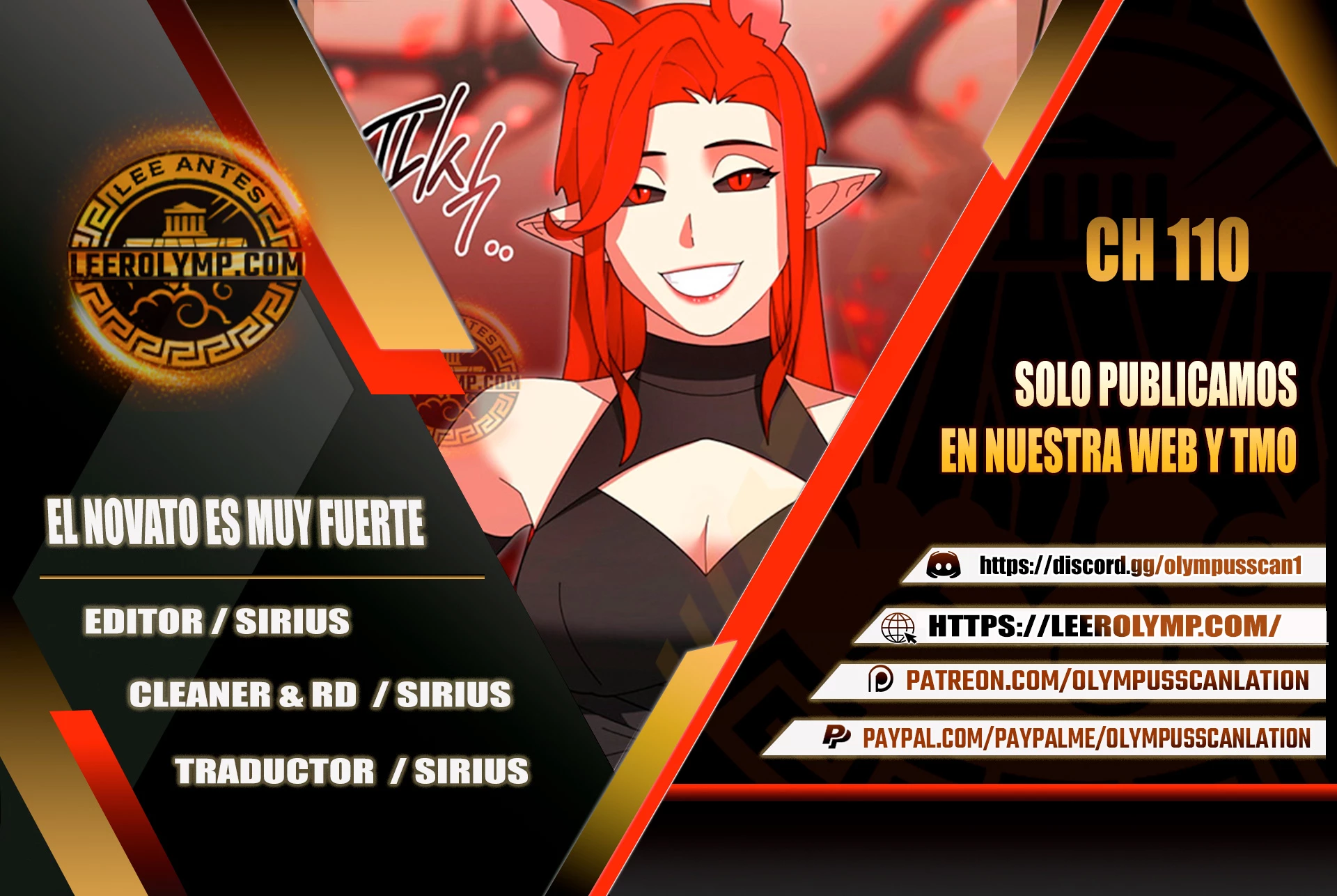 El Novato es Muy Fuerte > Capitulo 110 > Page 01