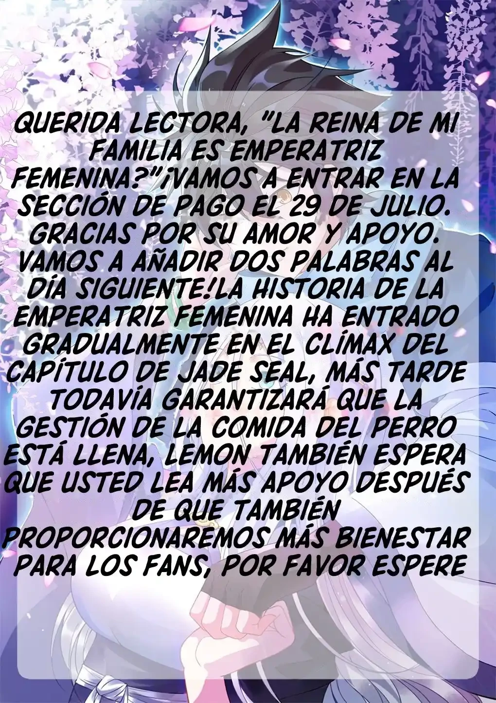 Mi waifu Es La Emperatriz? > Capitulo 31 > Page 901