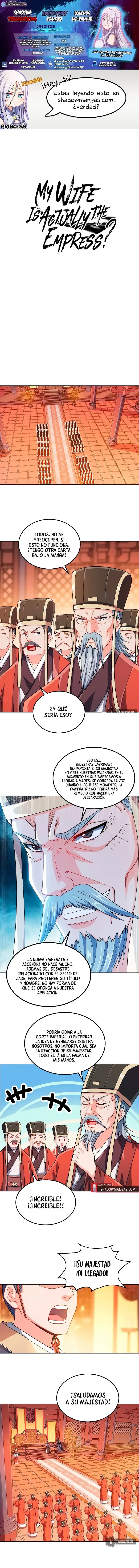 Mi waifu Es La Emperatriz? > Capitulo 62 > Page 01