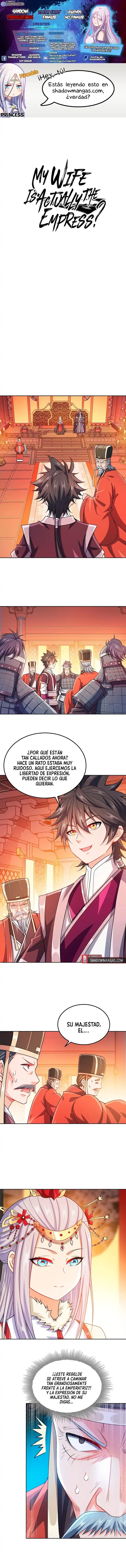 Mi waifu Es La Emperatriz? > Capitulo 63 > Page 01