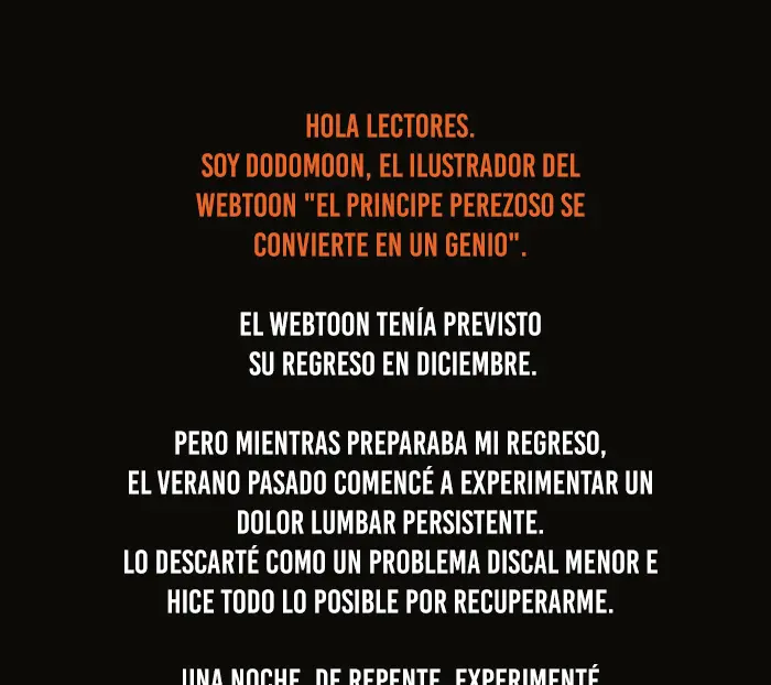 El principe perezoso se convierte en un genio > Capitulo 138.5 > Page 01