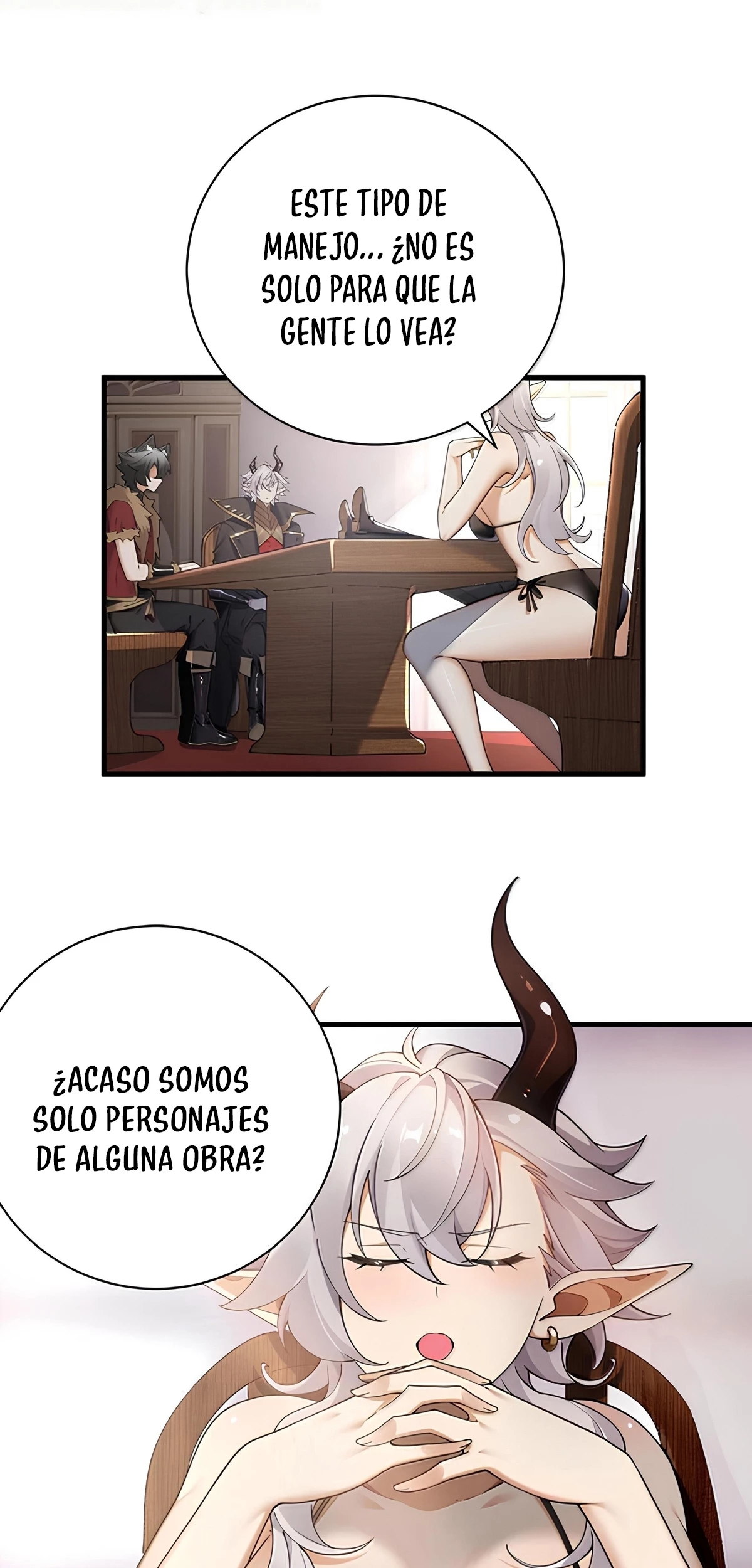 Por favor, Señorita Santa, detén tus extrañas imaginaciones. > Capitulo 101 > Page 61