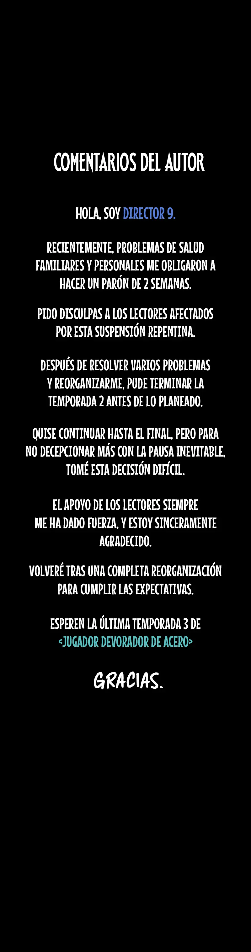 Jugador devorador de acero > Capitulo 91.5 > Page 01