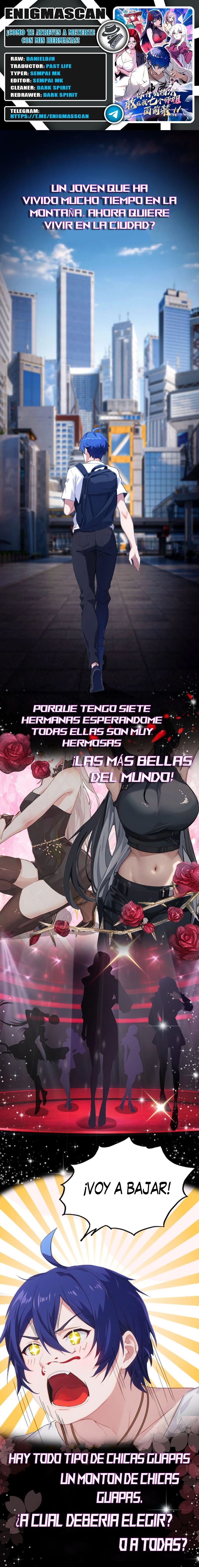 ¡Como te atreves a meterte con mis hermanas! > Capitulo 0 > Page 01