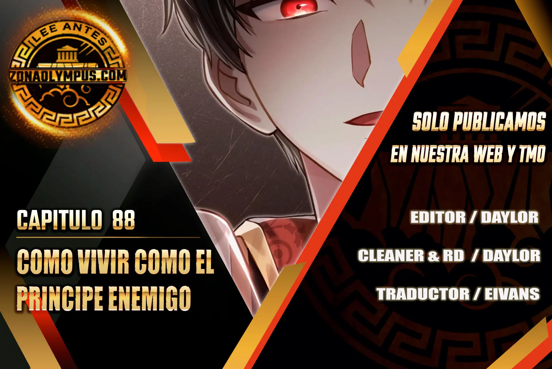 Como vivir como el principe enemigo > Capitulo 88 > Page 01