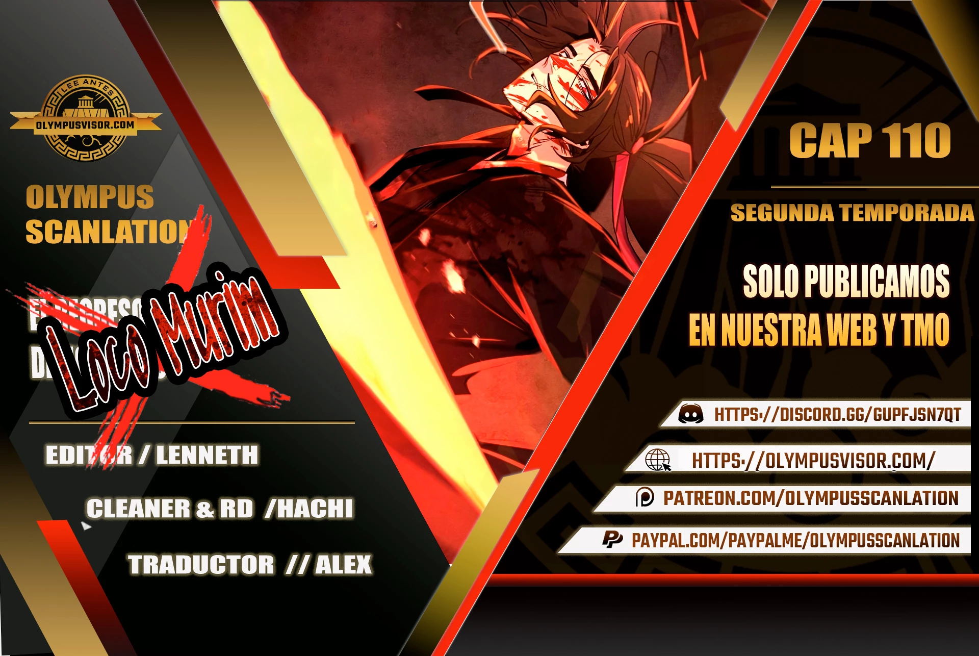 Loco Murim > Capitulo 110 > Page 01