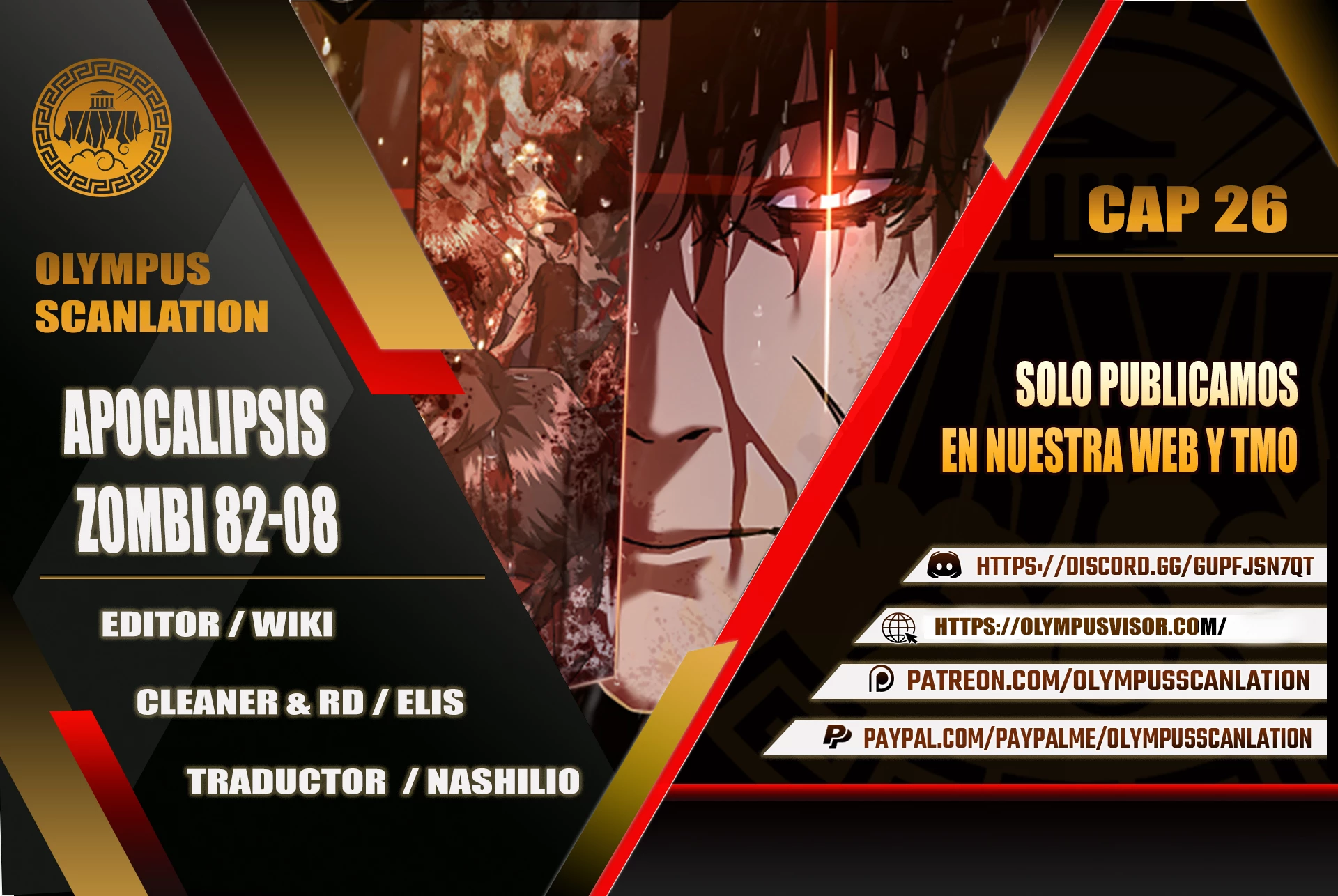 apocalipsis zombie 82 08  > Capitulo 26 > Page 01