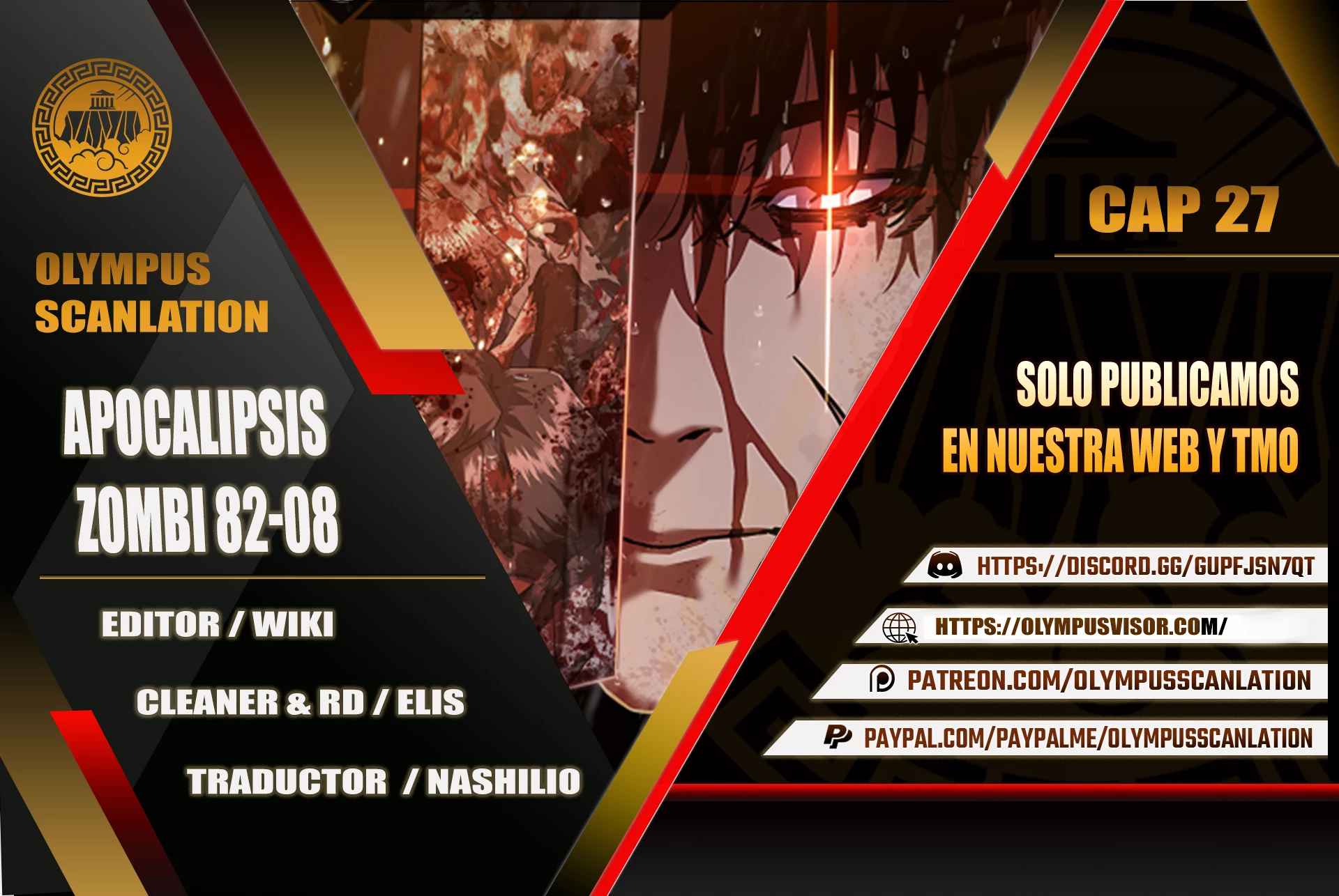 apocalipsis zombie 82 08  > Capitulo 27 > Page 01