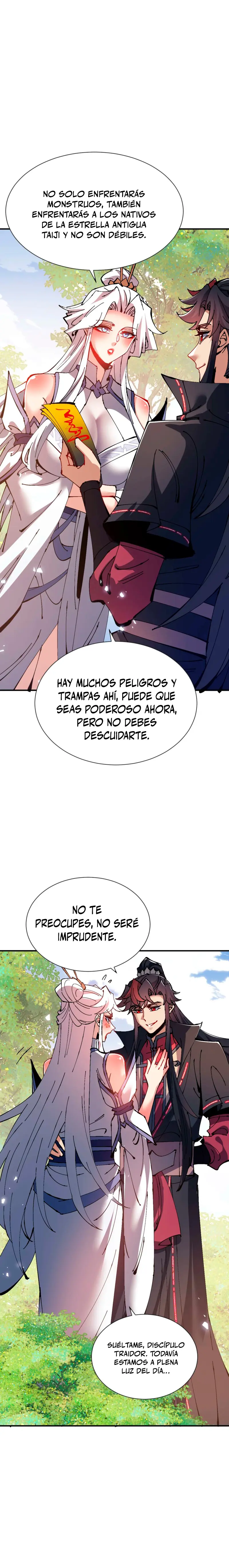 Maestra, este Discípulo Villano no puede ser el Hijo Sagrado > Capitulo 115 > Page 141
