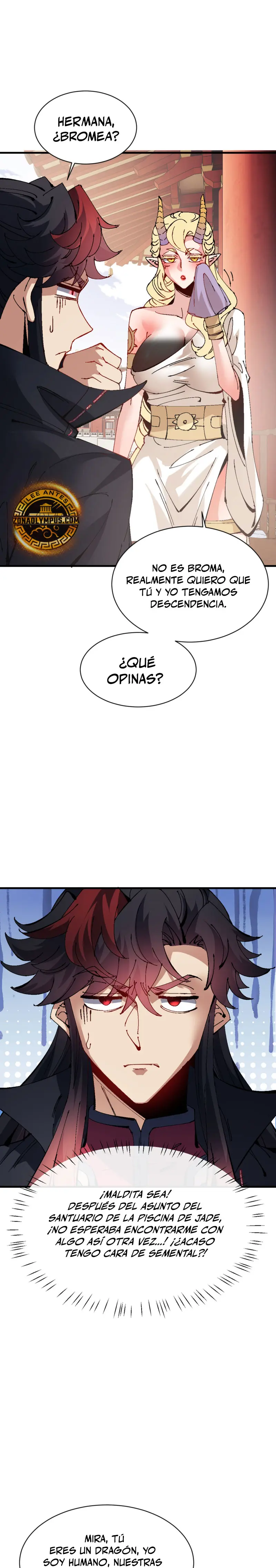 Maestra, este Discípulo Villano no puede ser el Hijo Sagrado > Capitulo 141 > Page 111