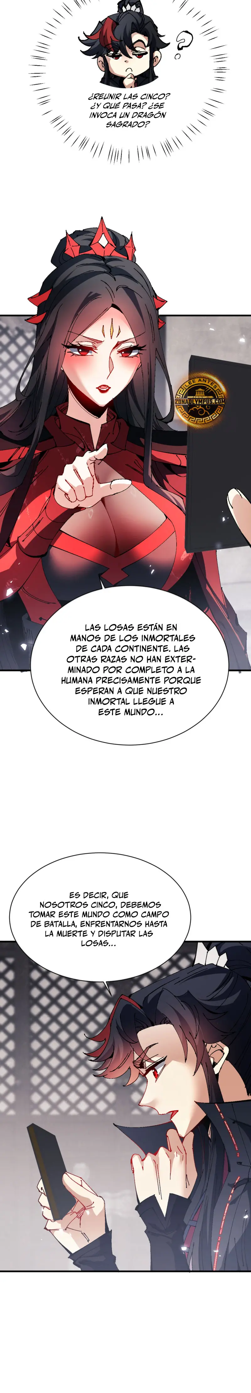 Maestra, este Discípulo Villano no puede ser el Hijo Sagrado > Capitulo 143 > Page 221