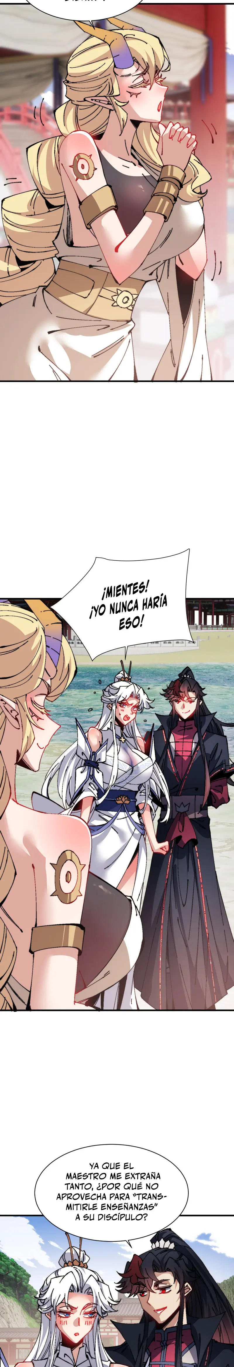 Maestra, este Discípulo Villano no puede ser el Hijo Sagrado > Capitulo 155 > Page 161