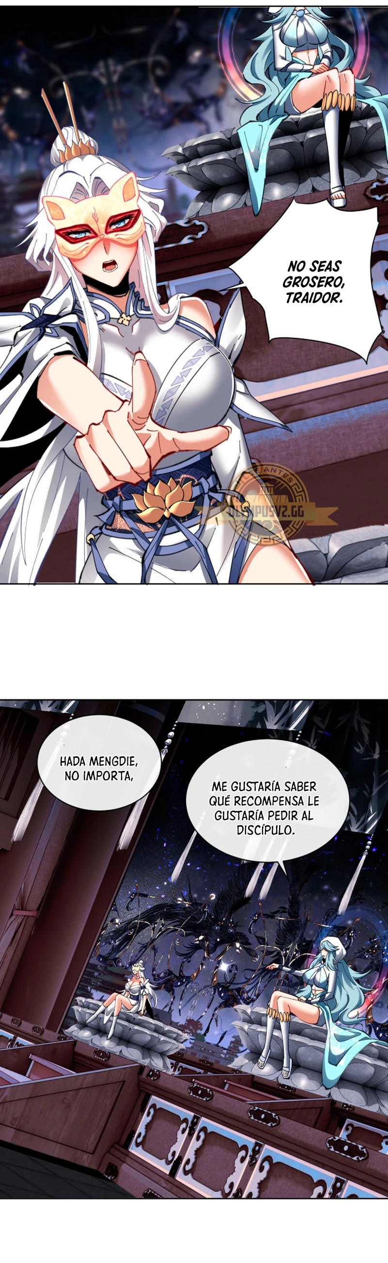 Maestra, este Discípulo Villano no puede ser el Hijo Sagrado > Capitulo 12 > Page 21