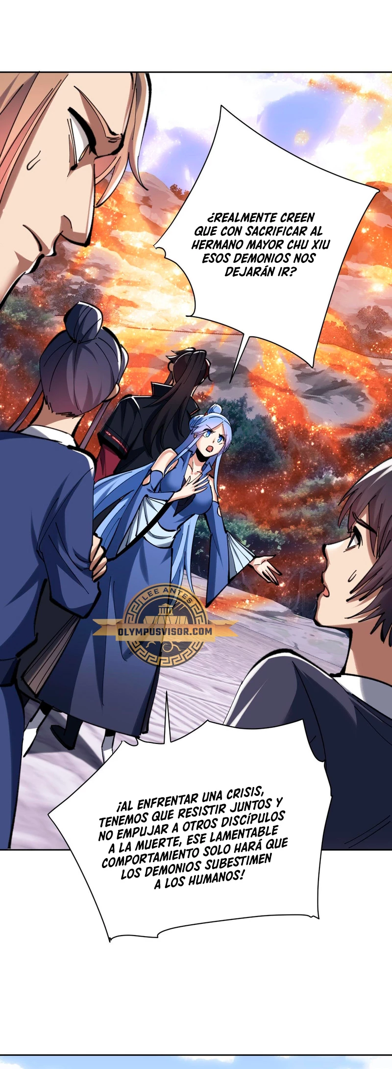 Maestra, este Discípulo Villano no puede ser el Hijo Sagrado > Capitulo 20 > Page 281