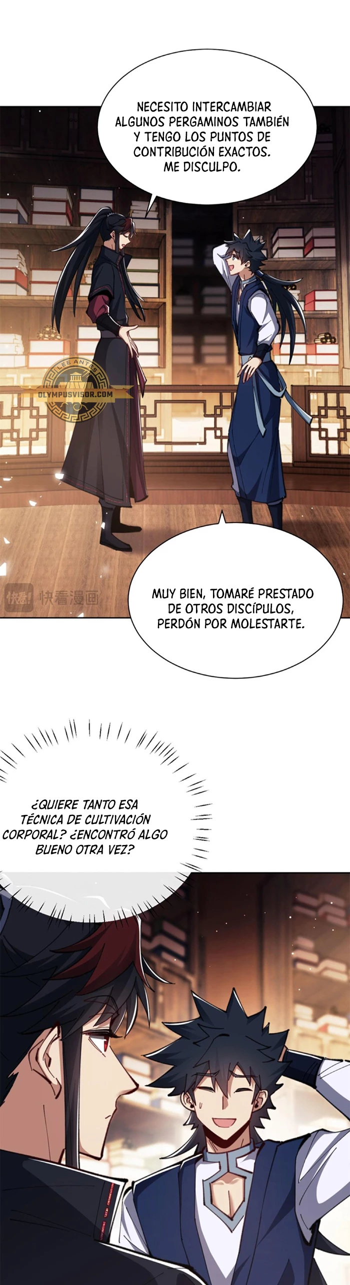 Maestra, este Discípulo Villano no puede ser el Hijo Sagrado > Capitulo 23 > Page 321