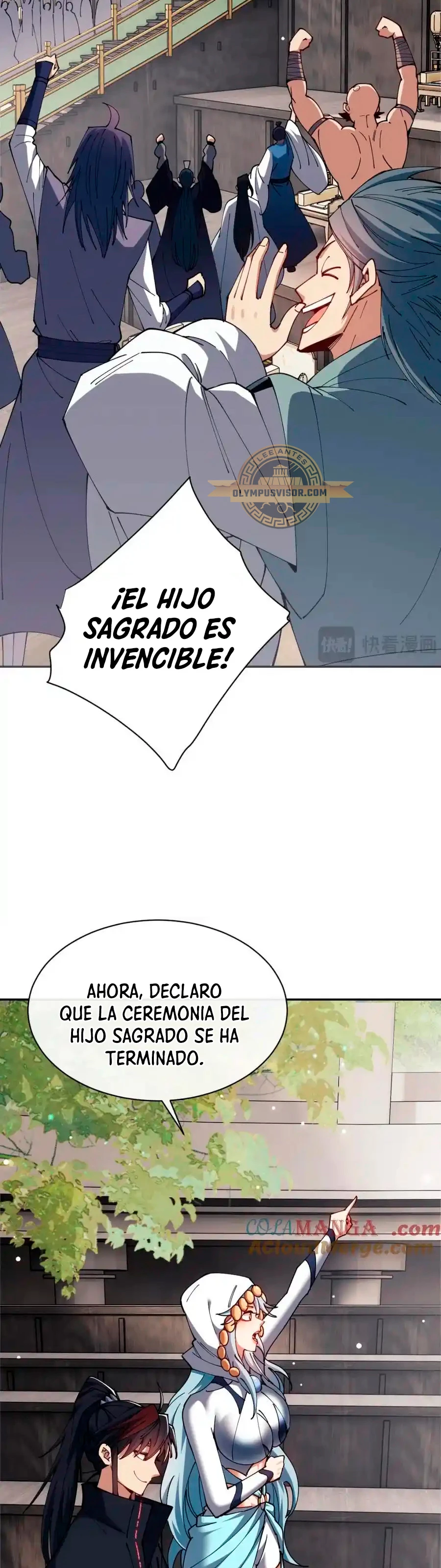 Maestra, este Discípulo Villano no puede ser el Hijo Sagrado > Capitulo 29 > Page 371