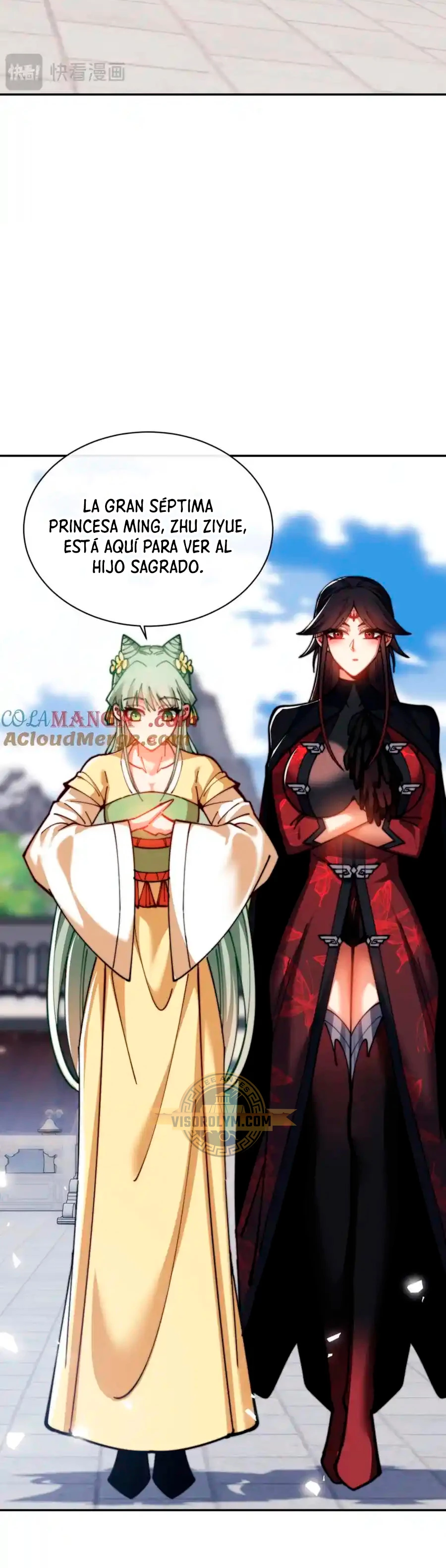 Maestra, este Discípulo Villano no puede ser el Hijo Sagrado > Capitulo 32 > Page 111